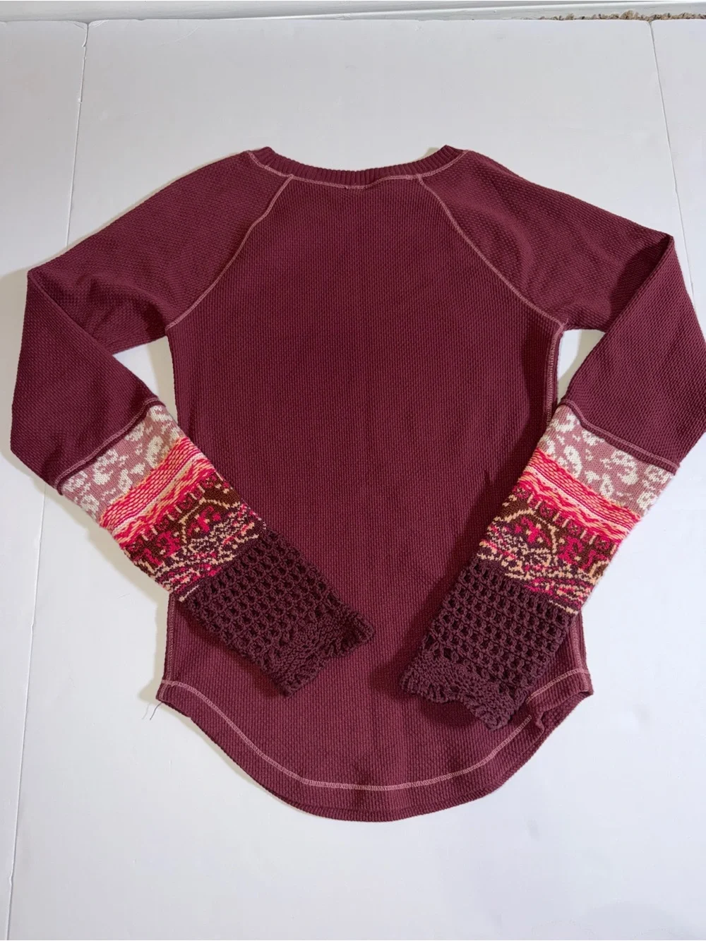 Free People comfortable wine